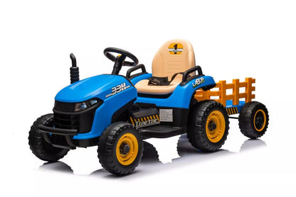 Akumuliatorinis traktorius LEAN CARS BBH-030 mėlynas