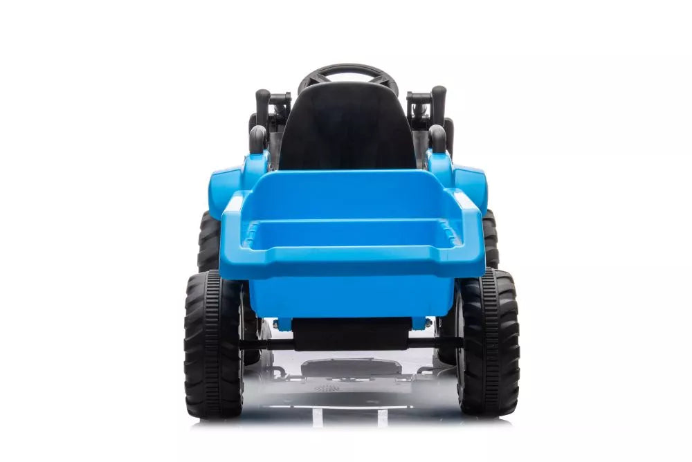 Akumuliatorinis traktorius su kaušu LEAN CARS BW-X002A, mėlynas