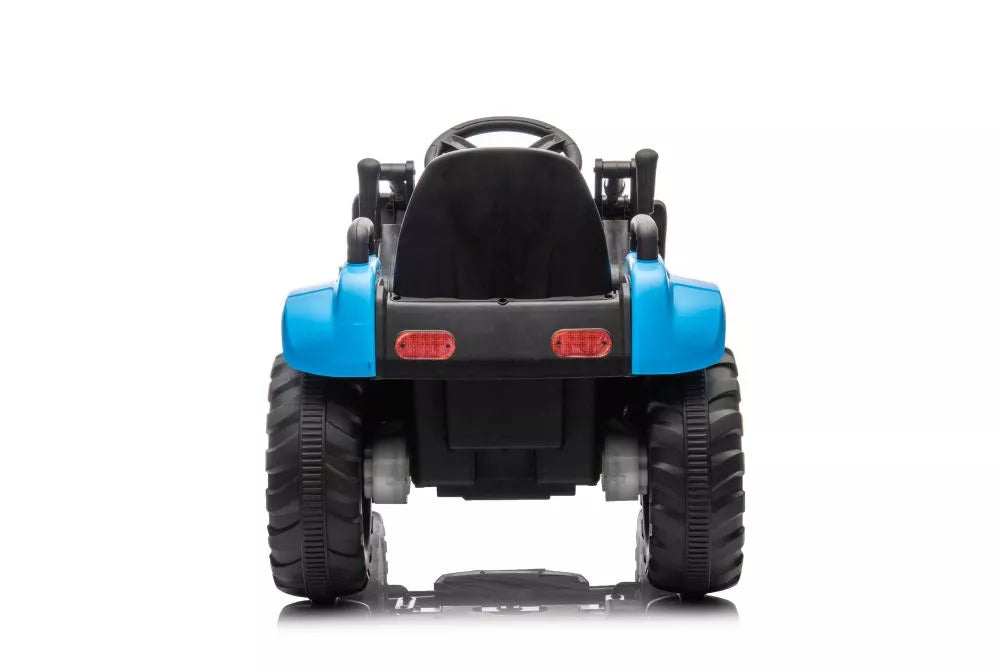 Akumuliatorinis traktorius su kaušu LEAN CARS BW-X002A, mėlynas