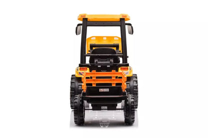Akumuliatorinis traktorius su priekaba Hercules Yellow 24V