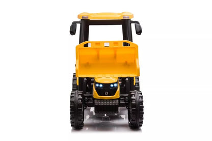 Akumuliatorinis traktorius su priekaba Hercules Yellow 24V