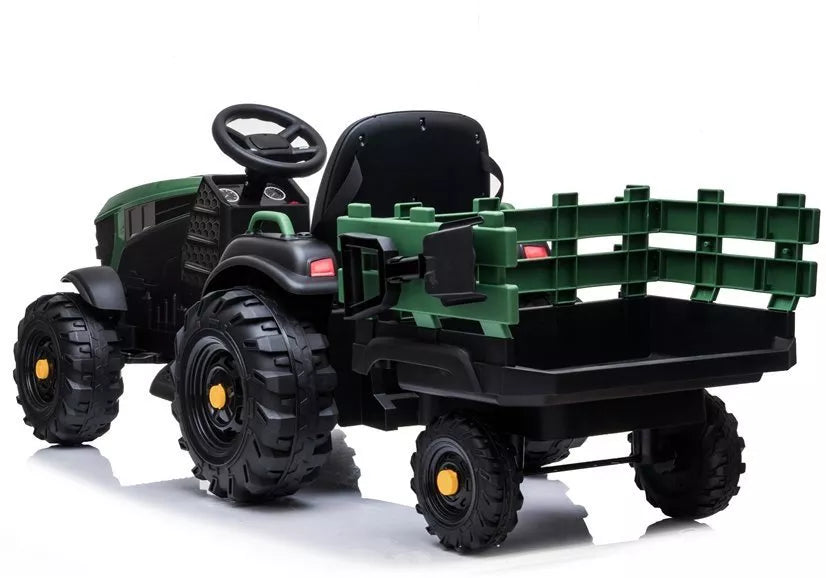 Akumuliatorinis traktorius su priekaba LEAN CARS BDM0925 Baltas
