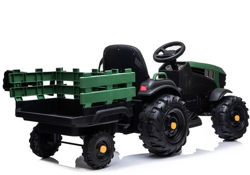 Akumuliatorinis traktorius su priekaba LEAN CARS BDM0925 Baltas