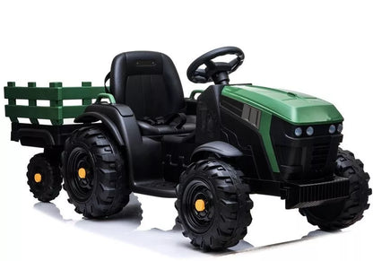 Akumuliatorinis traktorius su priekaba LEAN CARS BDM0925 Baltas