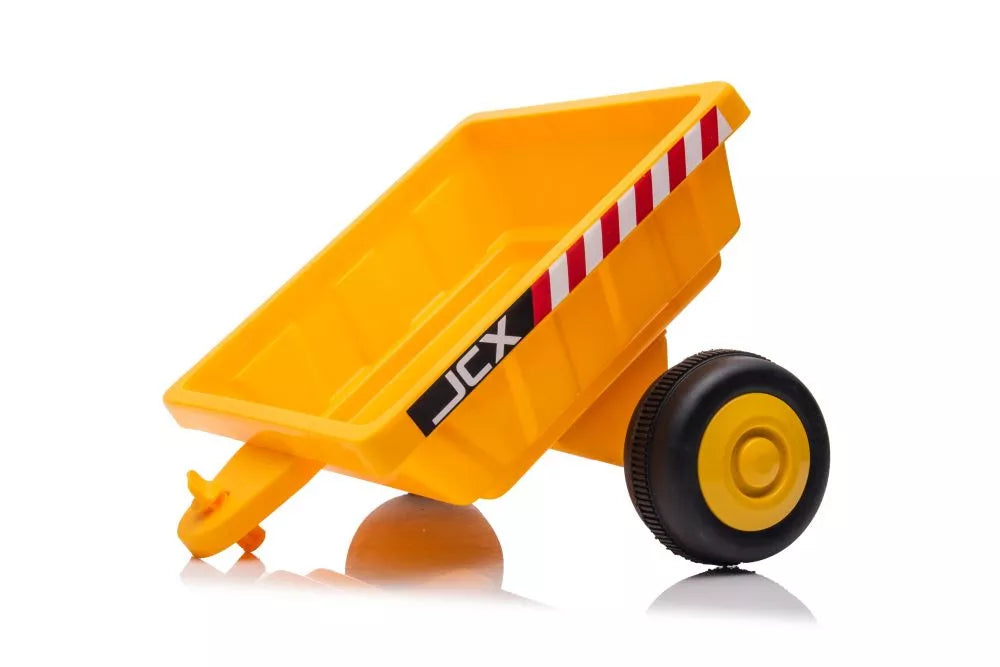 Akumuliatorinis traktorius su priekaba LEAN CARS S617, geltonas
