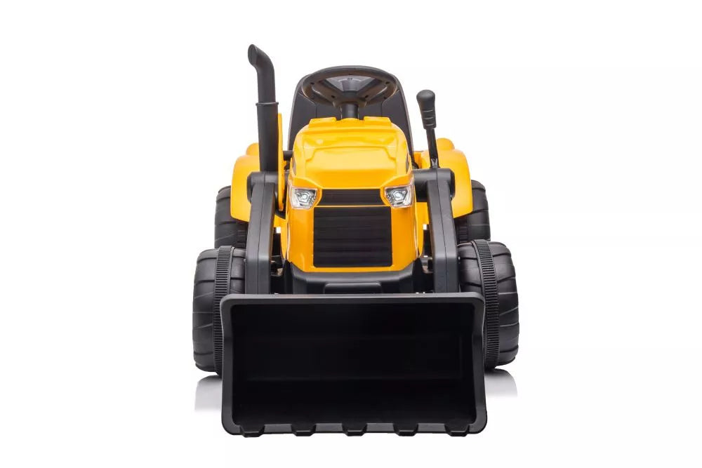 Akumuliatorinis traktorius su priekaba LEAN CARS S617, geltonas