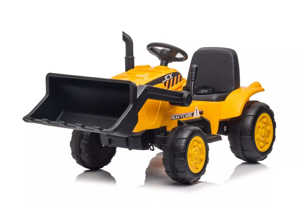 Akumuliatorinis traktorius su priekaba LEAN CARS S617, geltonas