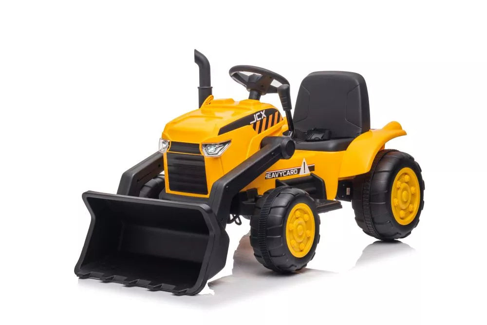 Akumuliatorinis traktorius su priekaba LEAN CARS S617, geltonas