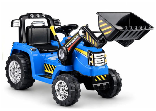 Akumuliatorinis traktorius ZP1005 mėlynas