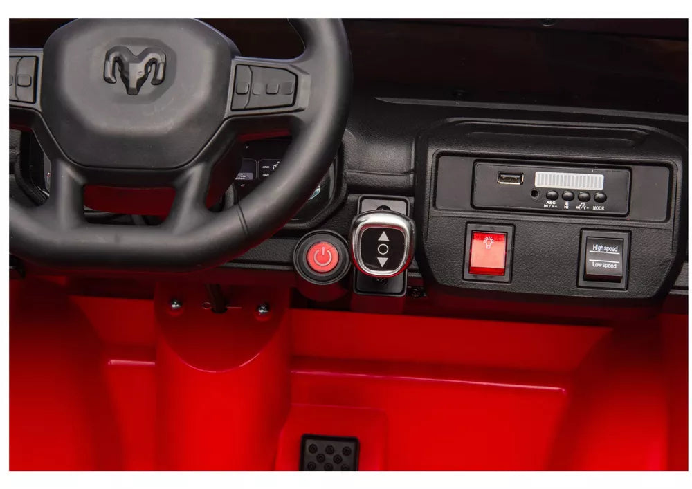 Akumuliatorinis ugniagesių automobilis RAM ZB629-F