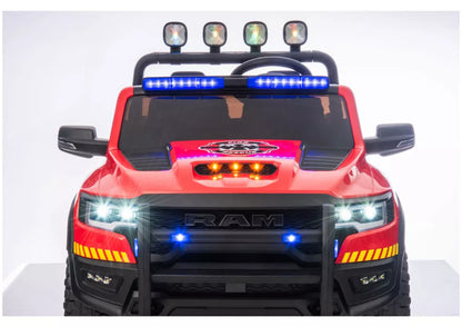 Akumuliatorinis ugniagesių automobilis RAM ZB629-F