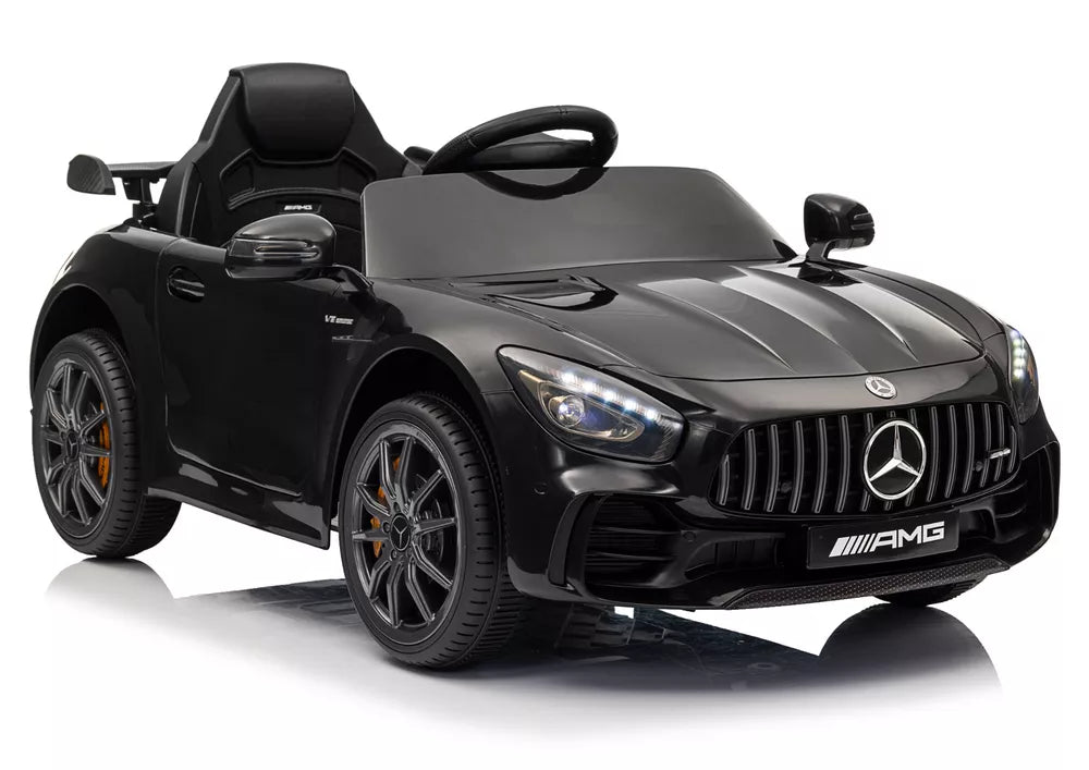 Akumuliatorinis vaikiškas automobilis Mercedes SLS AMG GT R, juodas