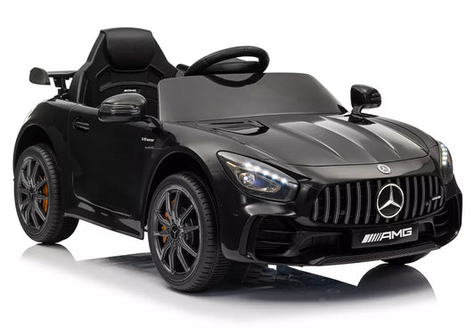 Akumuliatorinis vaikiškas automobilis Mercedes SLS AMG GT R, juodas