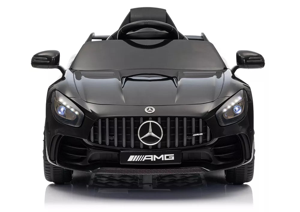 Akumuliatorinis vaikiškas automobilis Mercedes SLS AMG GT R, juodas