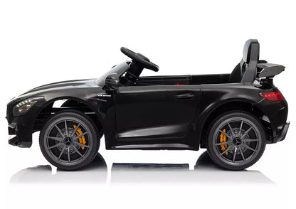 Akumuliatorinis vaikiškas automobilis Mercedes SLS AMG GT R, juodas