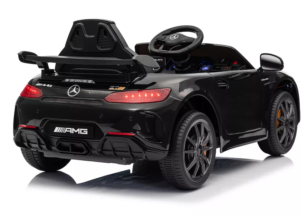 Akumuliatorinis vaikiškas automobilis Mercedes SLS AMG GT R, juodas