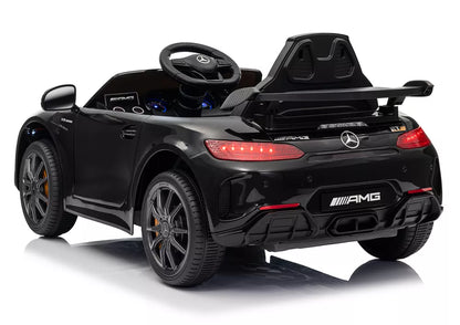 Akumuliatorinis vaikiškas automobilis Mercedes SLS AMG GT R, juodas
