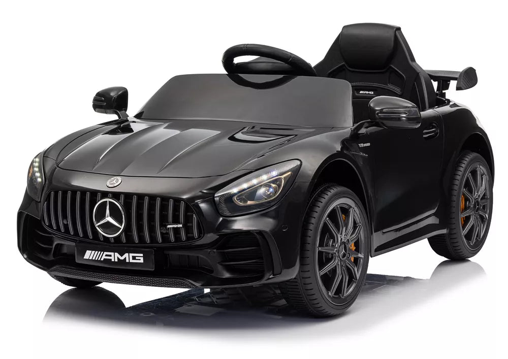 Akumuliatorinis vaikiškas automobilis Mercedes SLS AMG GT R, juodas
