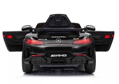 Akumuliatorinis vaikiškas automobilis Mercedes SLS AMG GT R, juodas