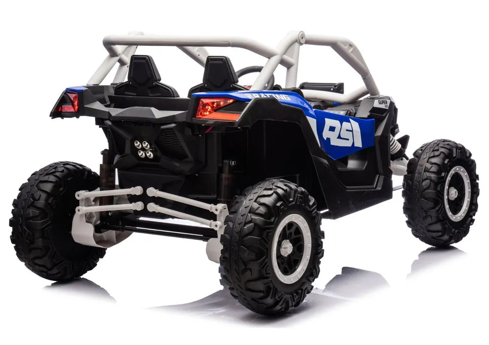 Akumuliatorinis visureigis Buggy 4x4 KKL-808 24V mėlynas