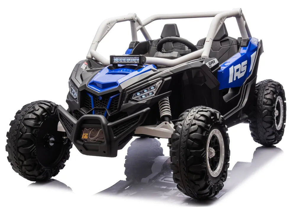Akumuliatorinis visureigis Buggy 4x4 KKL-808 24V mėlynas