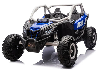 Akumuliatorinis visureigis Buggy 4x4 KKL-808 24V mėlynas