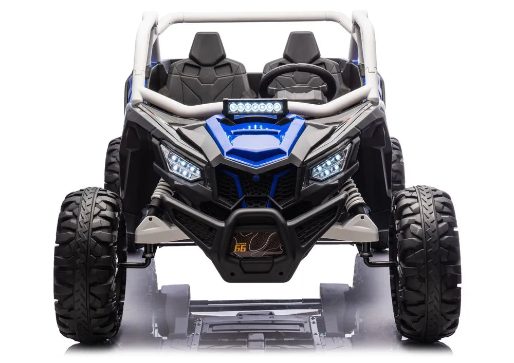 Akumuliatorinis visureigis Buggy 4x4 KKL-808 24V mėlynas