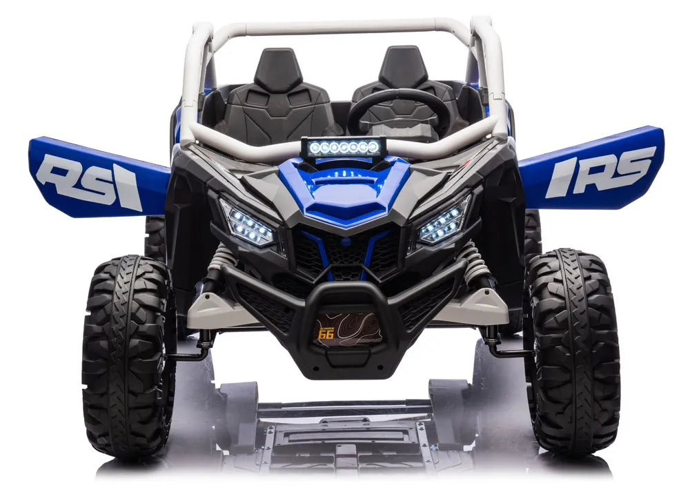 Akumuliatorinis visureigis Buggy 4x4 KKL-808 24V mėlynas