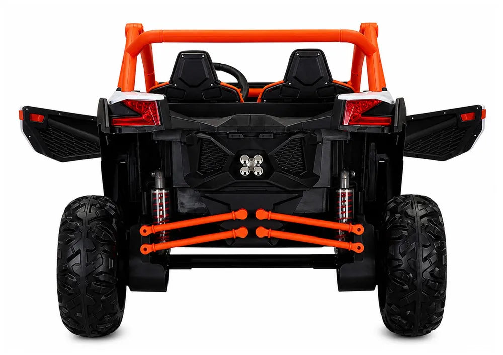 Akumuliatorinis visureigis Buggy 4x4 KKL-808 24V oranžinis