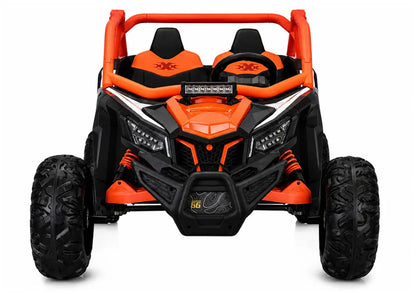 Akumuliatorinis visureigis Buggy 4x4 KKL-808 24V oranžinis