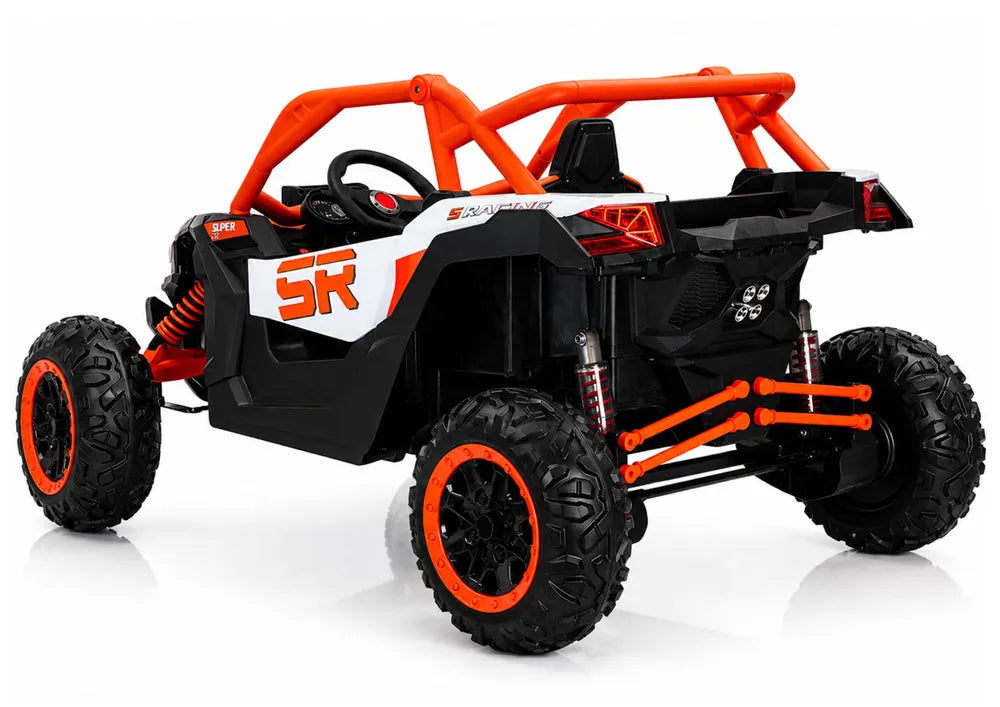 Akumuliatorinis visureigis Buggy 4x4 KKL-808 24V oranžinis