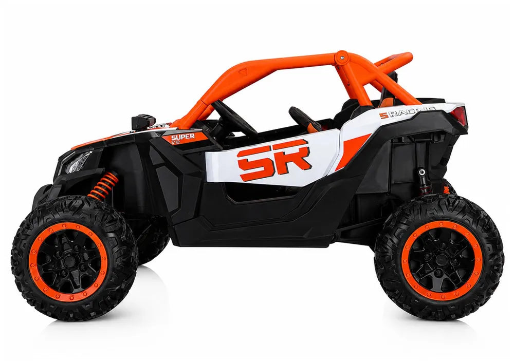 Akumuliatorinis visureigis Buggy 4x4 KKL-808 24V oranžinis