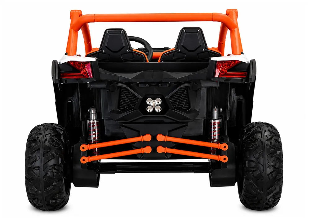 Akumuliatorinis visureigis Buggy 4x4 KKL-808 24V oranžinis