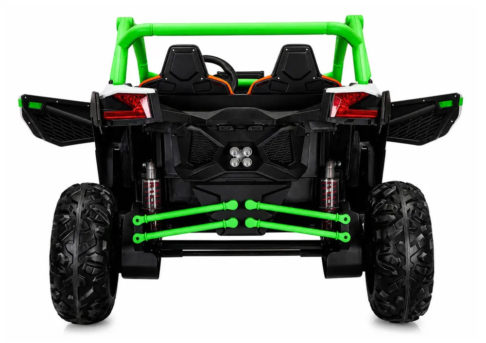 Akumuliatorinis visureigis Buggy 4x4 KKL-808 24V žalias