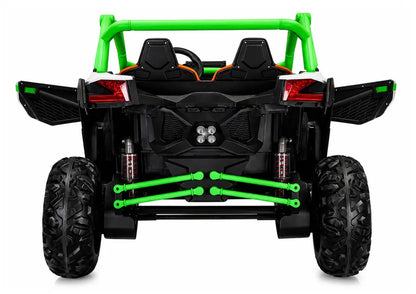 Akumuliatorinis visureigis Buggy 4x4 KKL-808 24V žalias