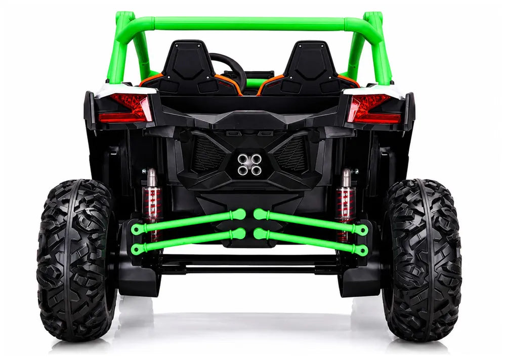 Akumuliatorinis visureigis Buggy 4x4 KKL-808 24V žalias