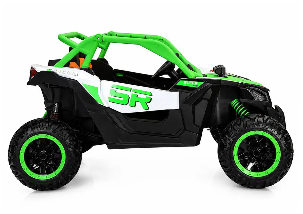Akumuliatorinis visureigis Buggy 4x4 KKL-808 24V žalias