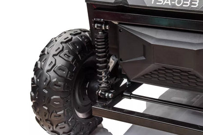 Akumuliatorinis visureigis Buggy A033 4x4 24V auksinės spalvos
