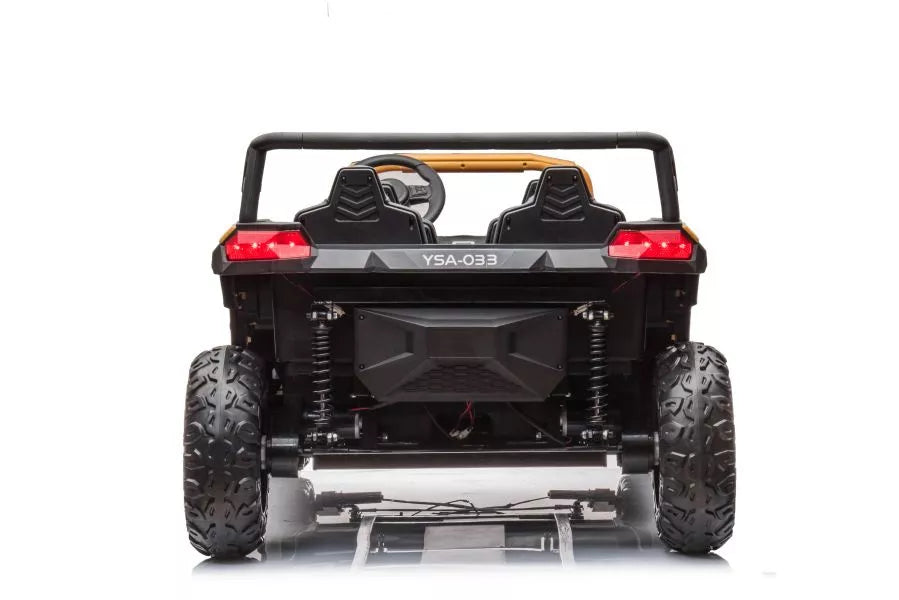 Akumuliatorinis visureigis Buggy A033 4x4 24V auksinės spalvos