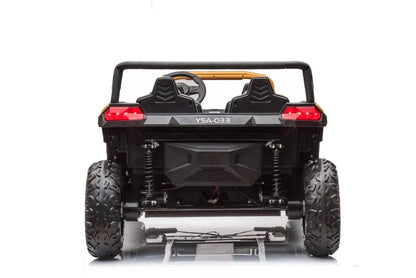 Akumuliatorinis visureigis Buggy A033 4x4 24V auksinės spalvos