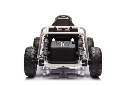 Akumuliatorinis visureigis Buggy A8812 rožinis 24V