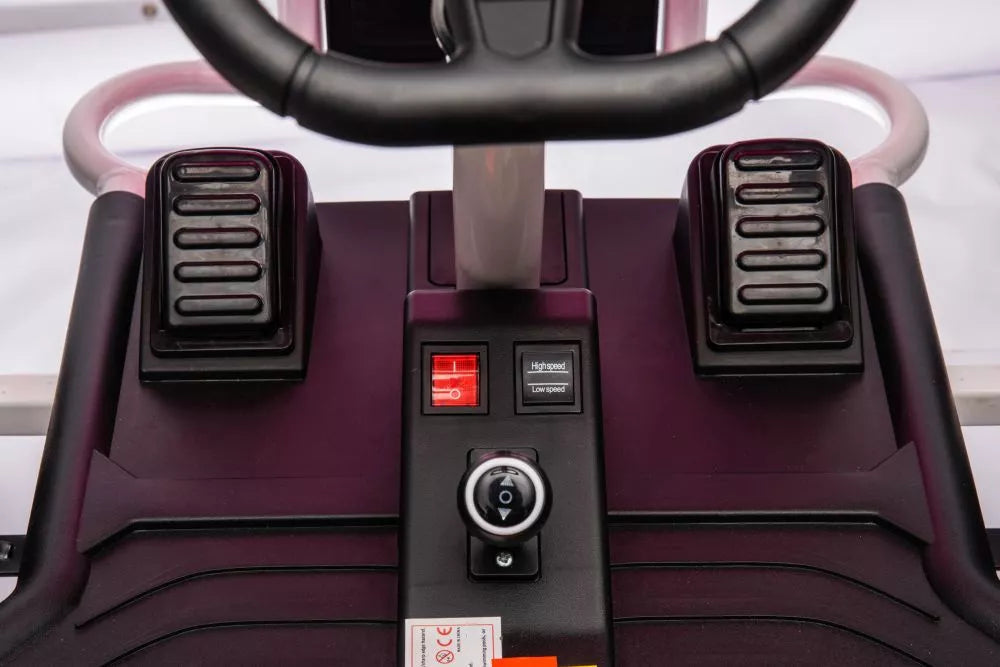 Akumuliatorinis visureigis Buggy A8812 rožinis 24V