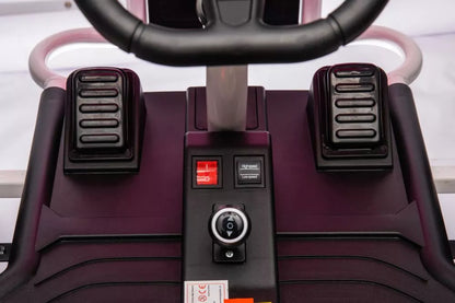 Akumuliatorinis visureigis Buggy A8812 rožinis 24V