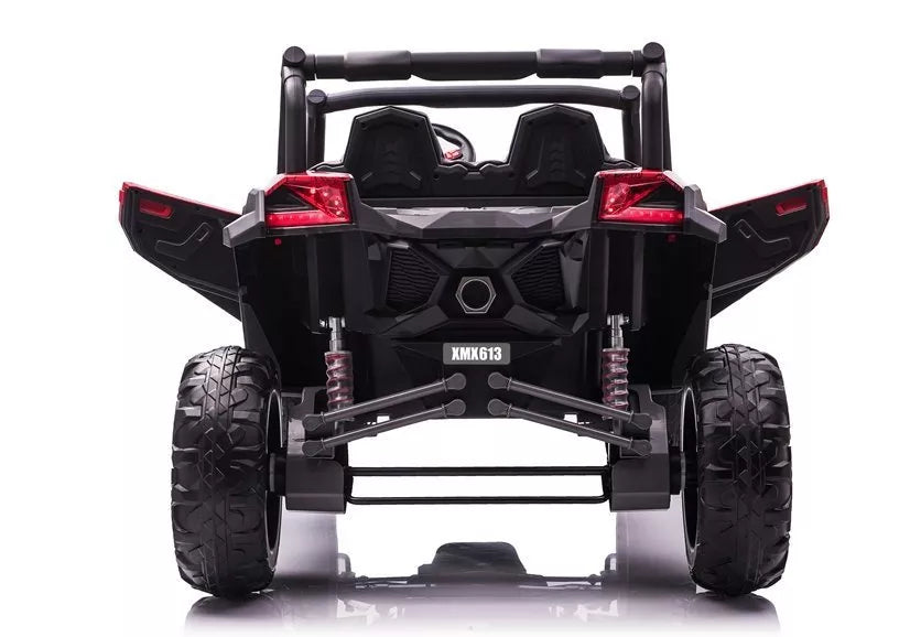 Akumuliatorinis visureigis Buggy UTV-MX Red Spider lakuotas MP4