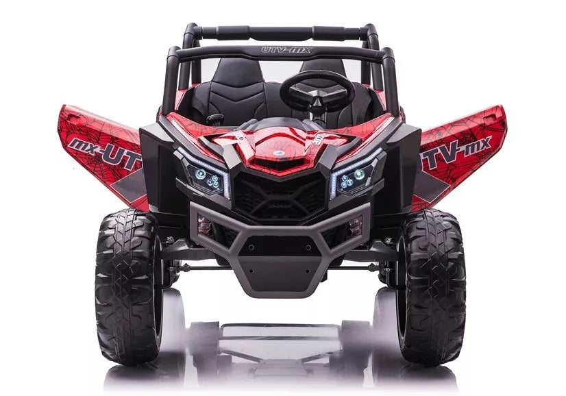 Akumuliatorinis visureigis Buggy UTV-MX Red Spider lakuotas MP4
