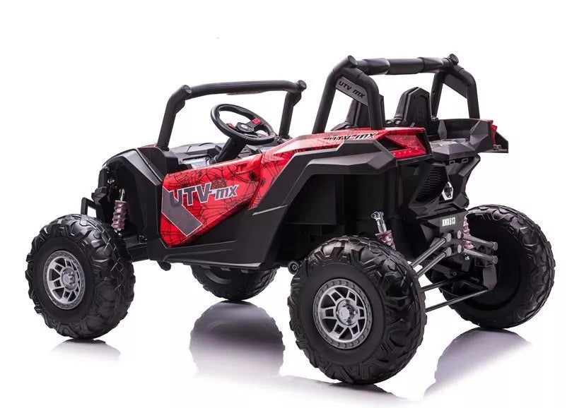 Akumuliatorinis visureigis Buggy UTV-MX Red Spider lakuotas MP4