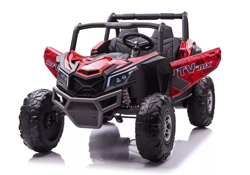 Akumuliatorinis visureigis Buggy UTV-MX Red Spider lakuotas MP4