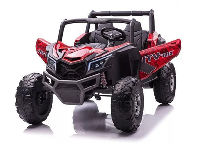 Akumuliatorinis visureigis Buggy UTV-MX Red Spider lakuotas MP4