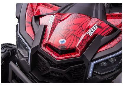 Akumuliatorinis visureigis Buggy UTV-MX Red Spider lakuotas MP4