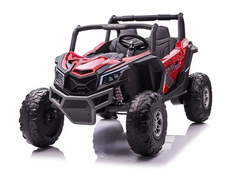 Akumuliatorinis visureigis Buggy UTV-MX Red Spider lakuotas MP4